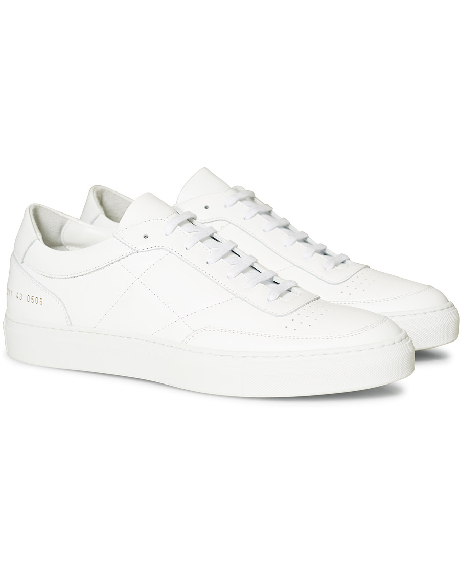 Heren | Common Projects Resort Classic Sneaker White Calf | Common Projects | Resort Classic Sneaker White Calf