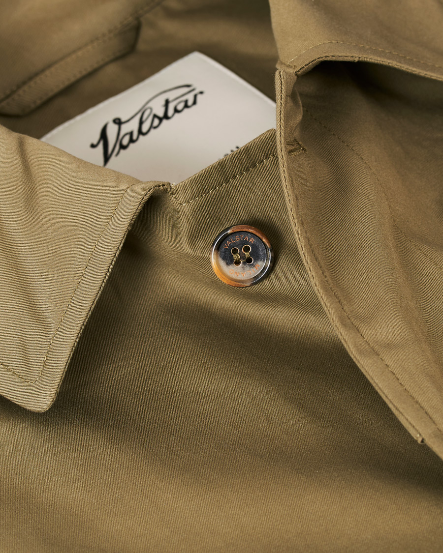 Homme | Manteaux Et Vestes | Valstar | Raglan Cotton Coat Olive