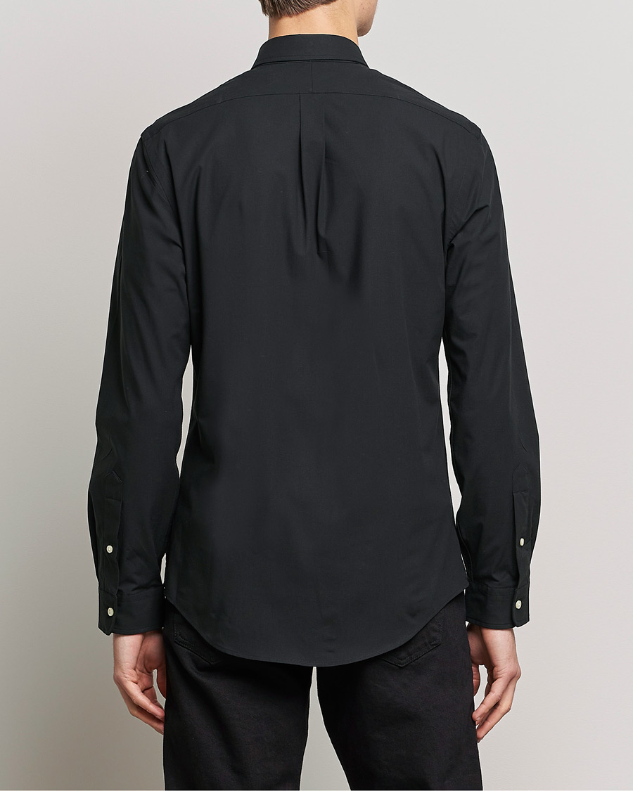 Heren | Overhemden | Polo Ralph Lauren | Slim Fit Shirt Poplin Polo Black