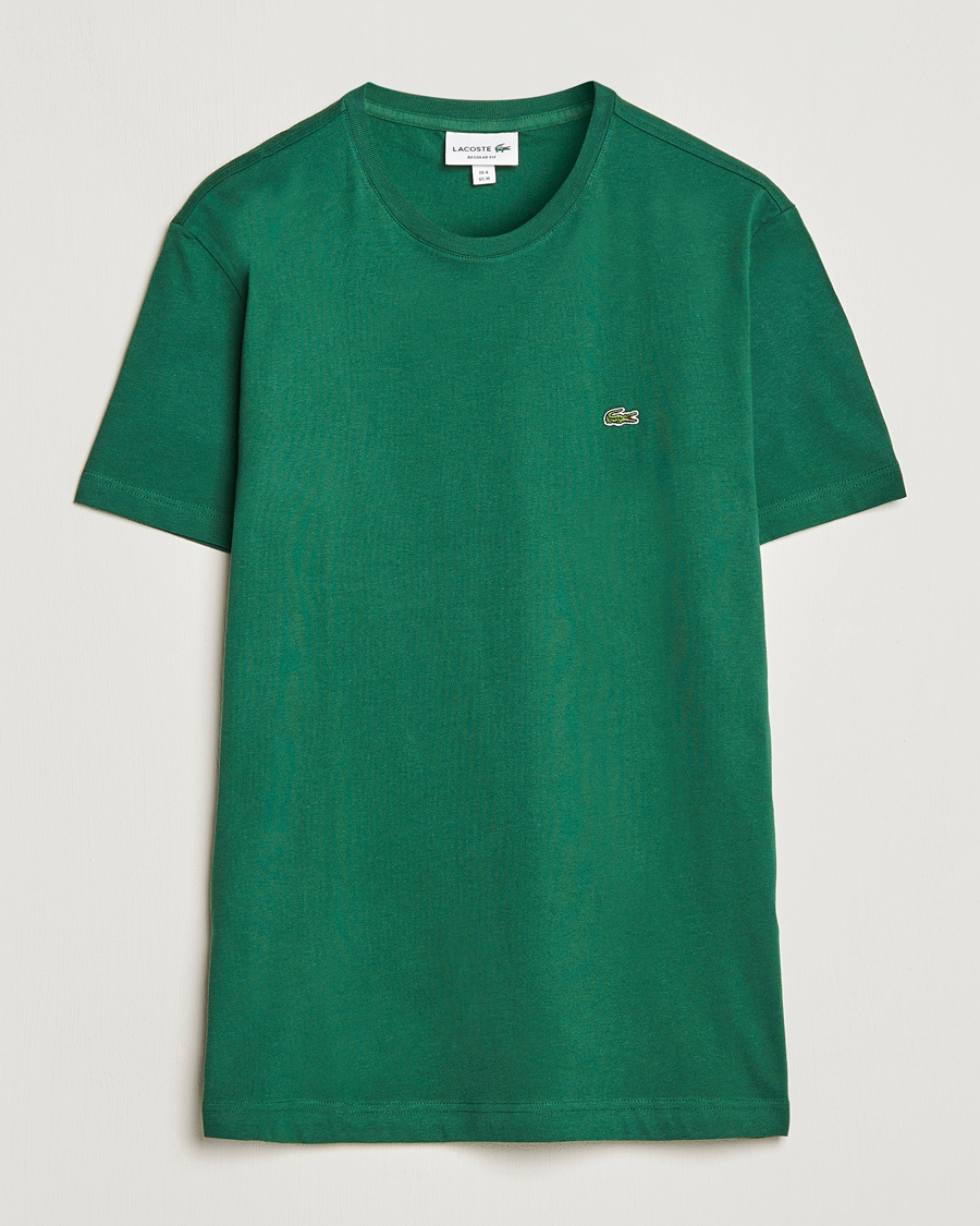 Homme | T-shirts | Lacoste | Crew Neck T-Shirt Green