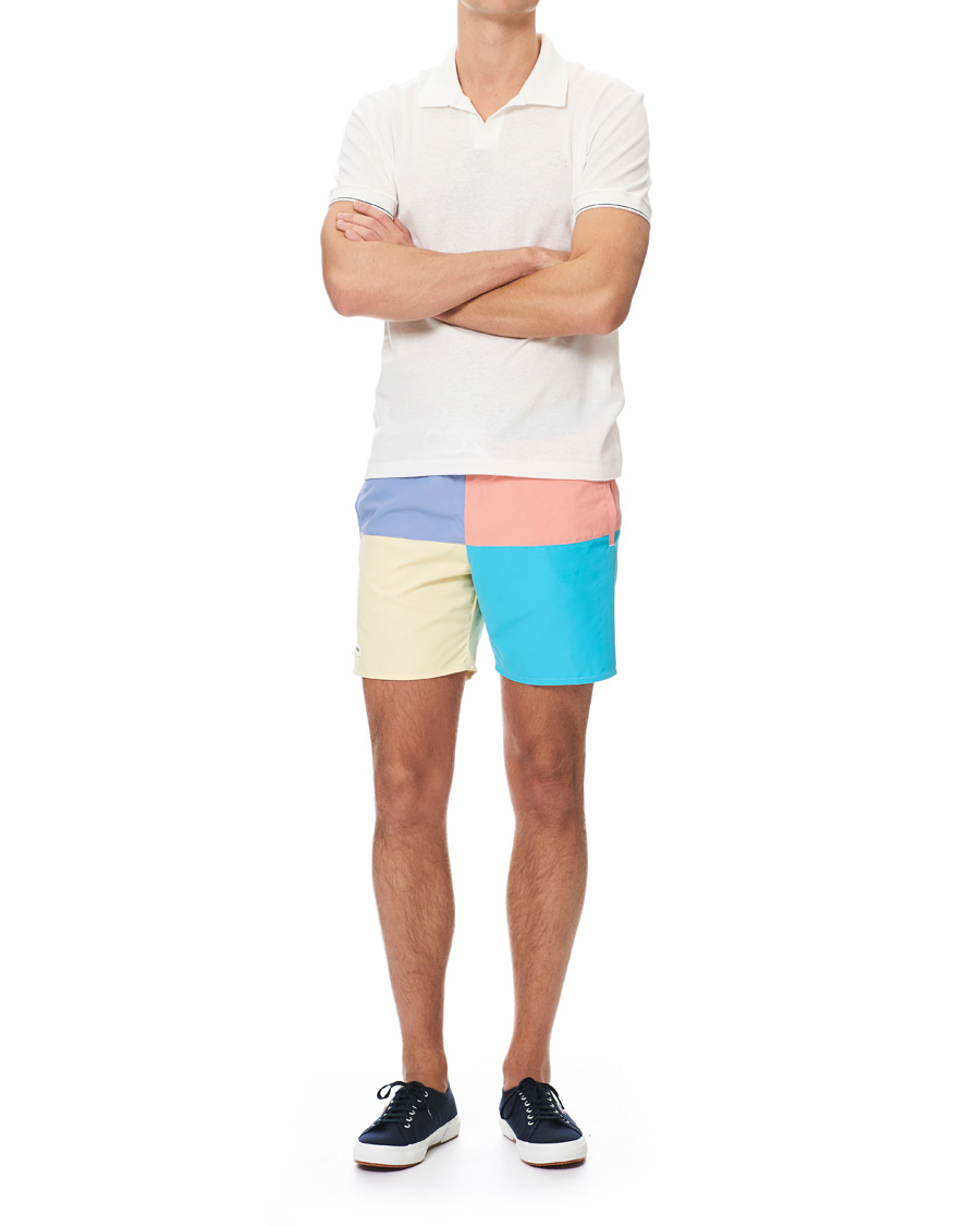 Heren | Zwembroek | Lacoste | Block Bathingtrunks Clusi/Elfe/Cicer