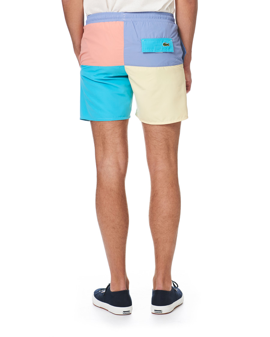 Heren | Zwembroek | Lacoste | Block Bathingtrunks Clusi/Elfe/Cicer