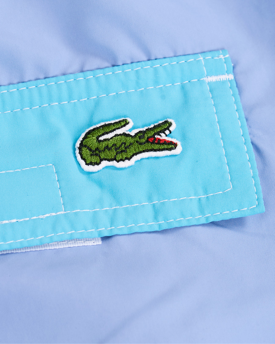 Heren | Zwembroek | Lacoste | Block Bathingtrunks Clusi/Elfe/Cicer