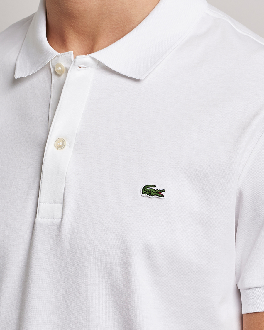 Homme | Polos | Lacoste | Pima Interlock Piké White