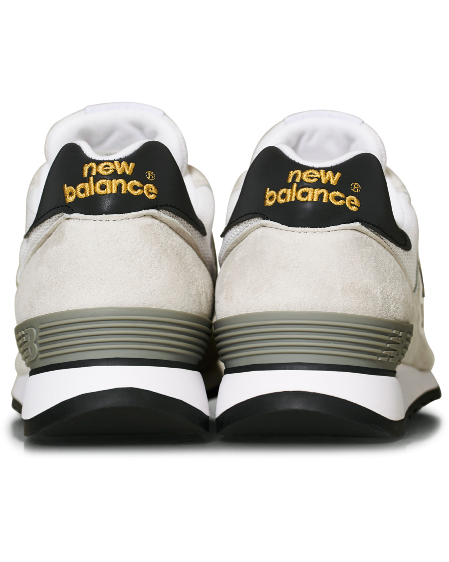Homme | New Balance Made in England 670 Sneaker White/Gold | New Balance | Made in England 670 Sneaker White/Gold