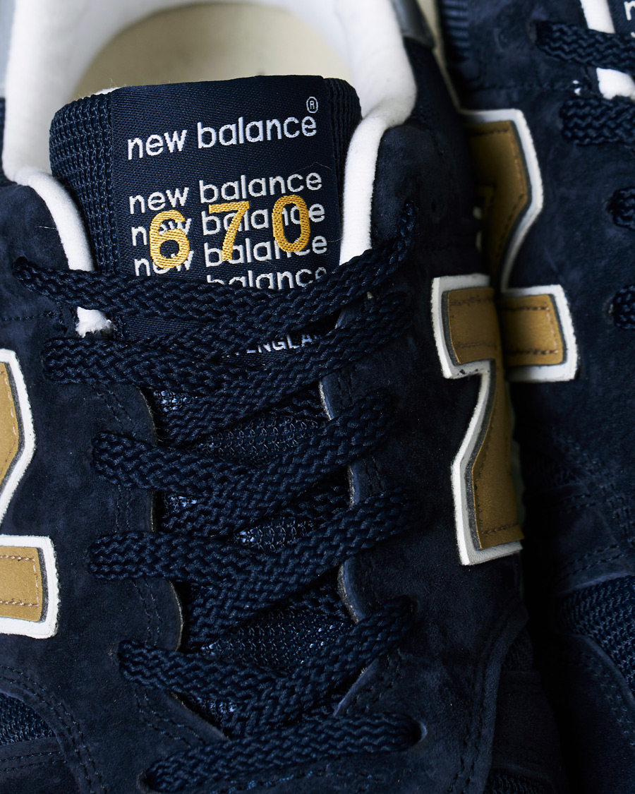 Homme | New Balance Made in England 670 Sneaker Navy | New Balance | Made in England 670 Sneaker Navy