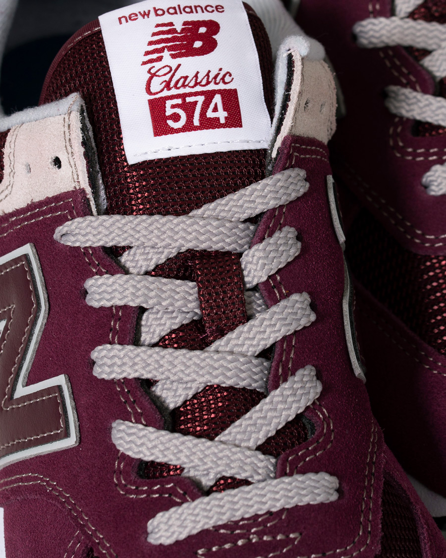Homme | New Balance 574 Sneaker Burgundy | New Balance | 574 Sneaker Burgundy