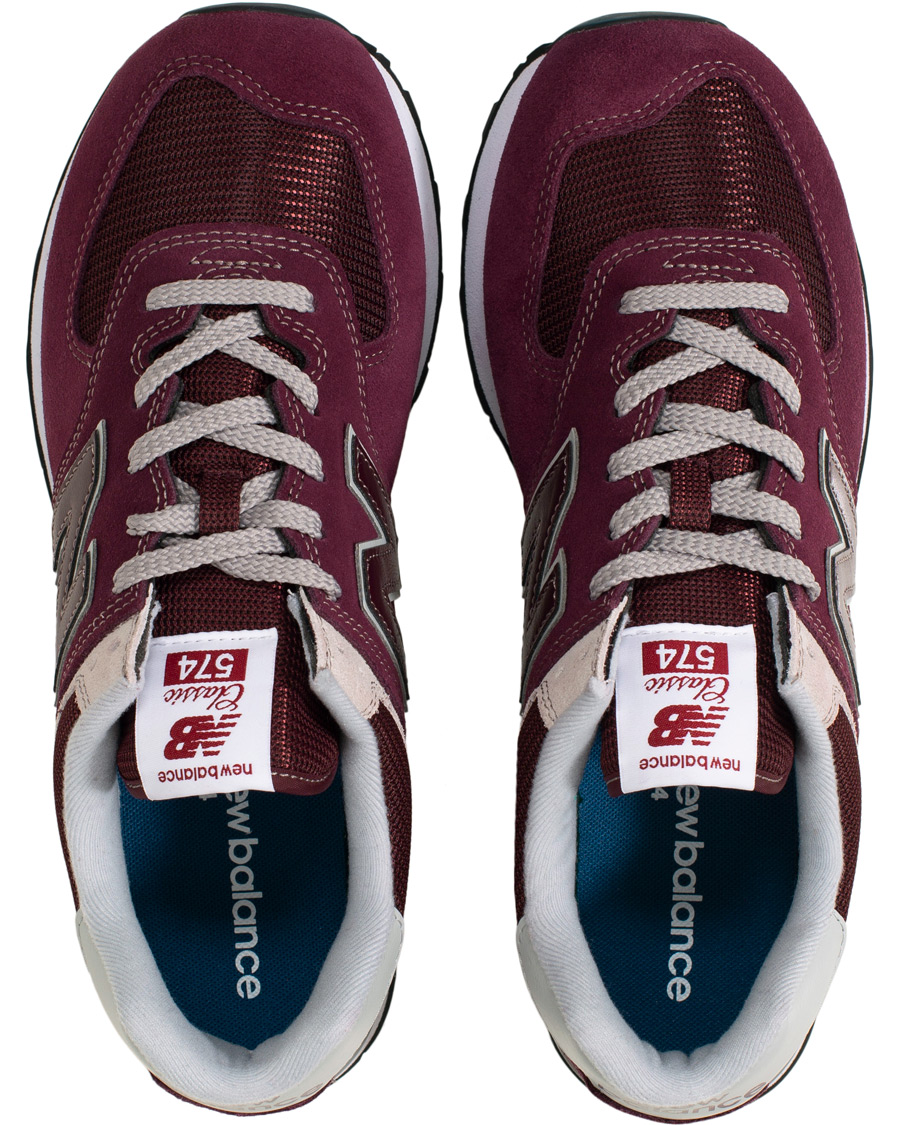 Homme | New Balance 574 Sneaker Burgundy | New Balance | 574 Sneaker Burgundy