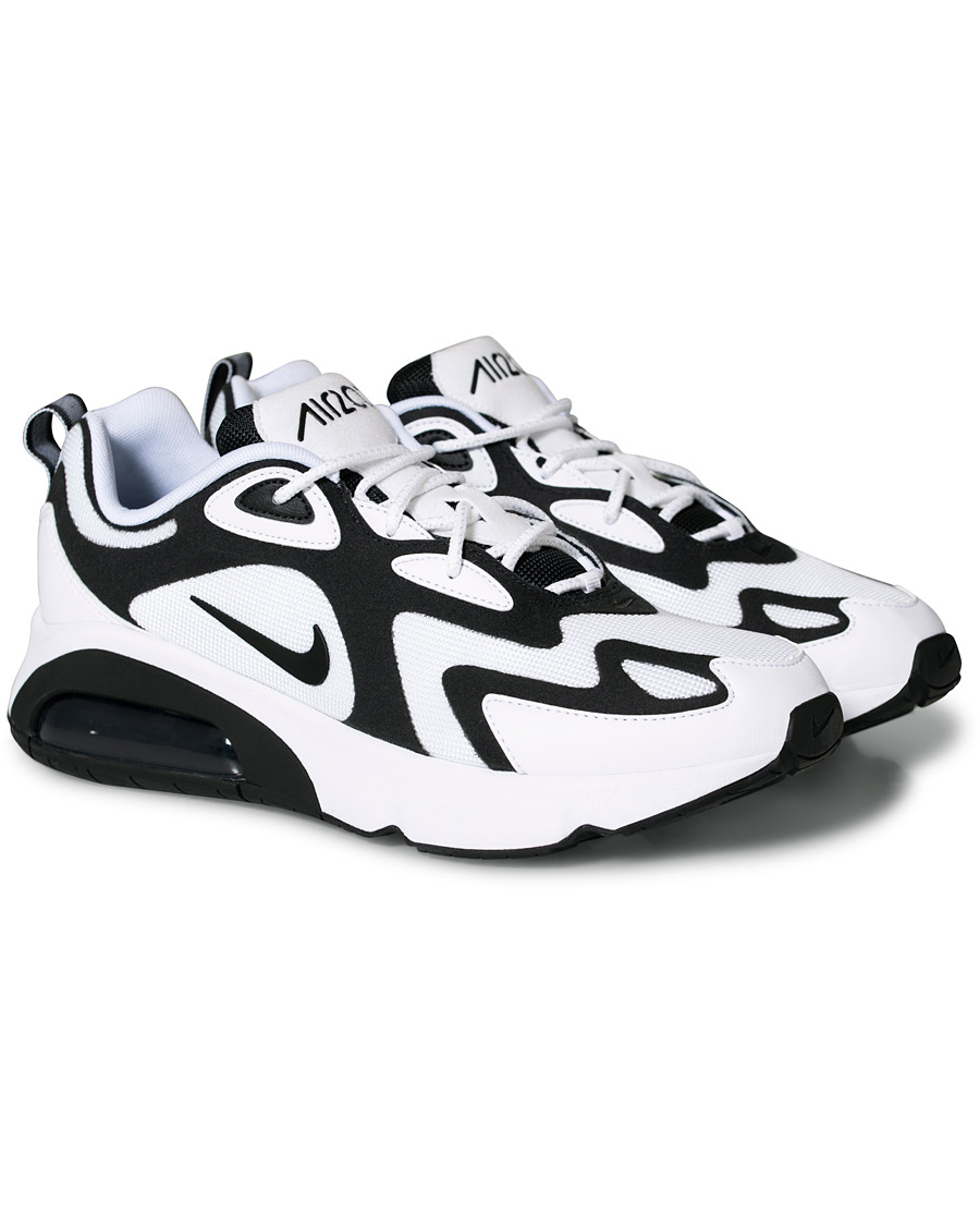 Homme | Nike Air Max 200 Sneaker White/Black | Nike | Air Max 200 Sneaker White/Black