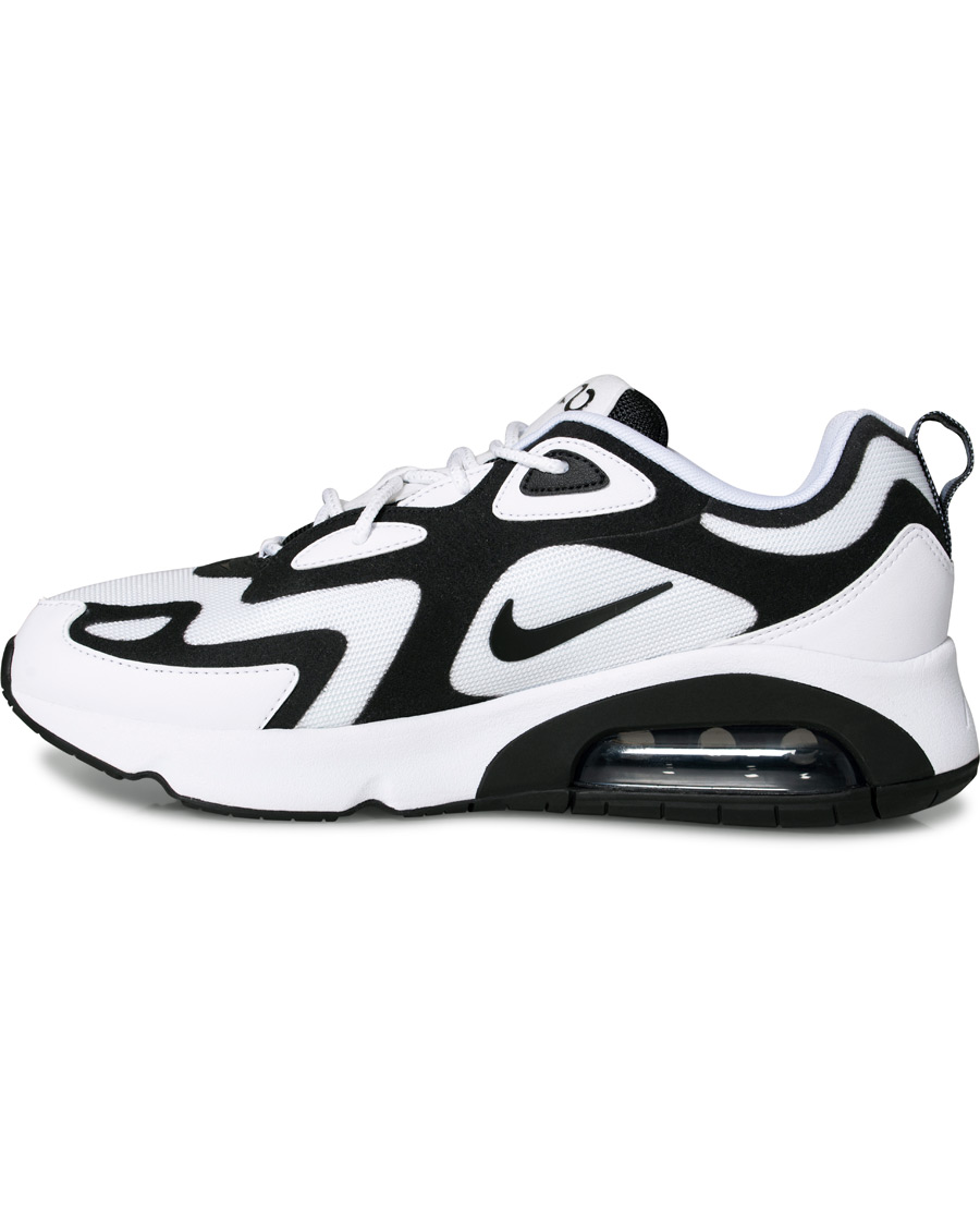 Homme | Nike Air Max 200 Sneaker White/Black | Nike | Air Max 200 Sneaker White/Black