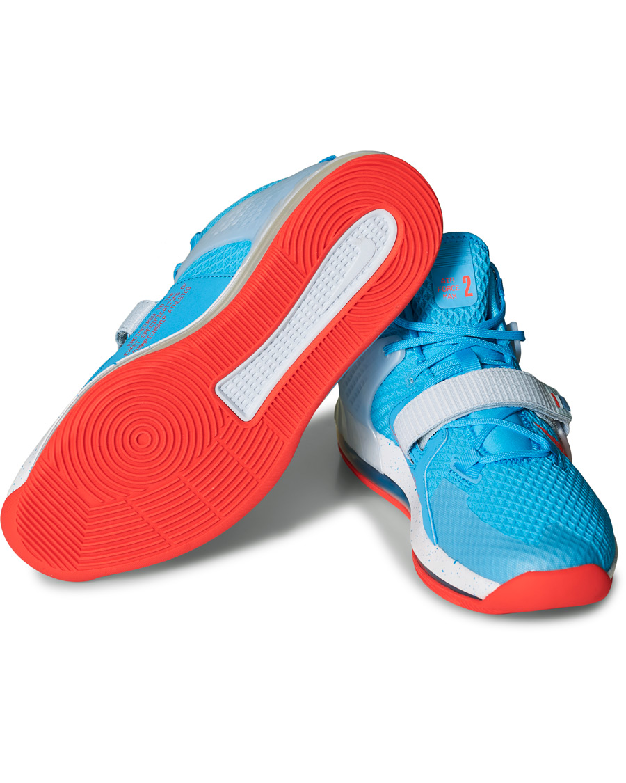Homme | Nike Air Force Max II Sneaker Blue Fury | Nike | Air Force Max II Sneaker Blue Fury