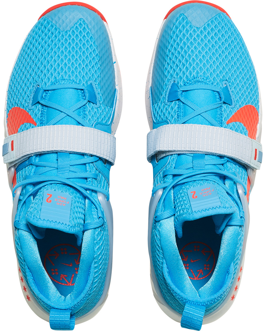 Homme | Nike Air Force Max II Sneaker Blue Fury | Nike | Air Force Max II Sneaker Blue Fury