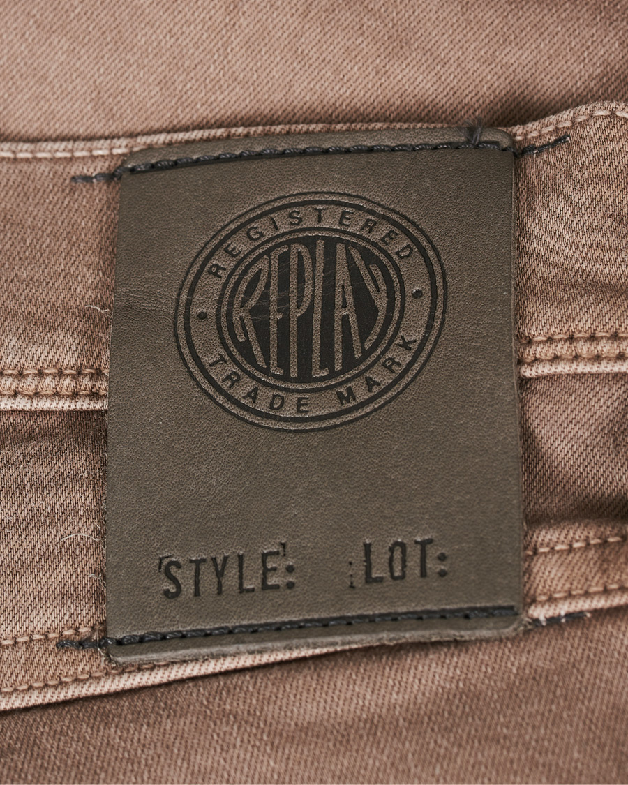 Homme | Shorts | Replay | Anbass Hyperflex Jeans Shorts Sand