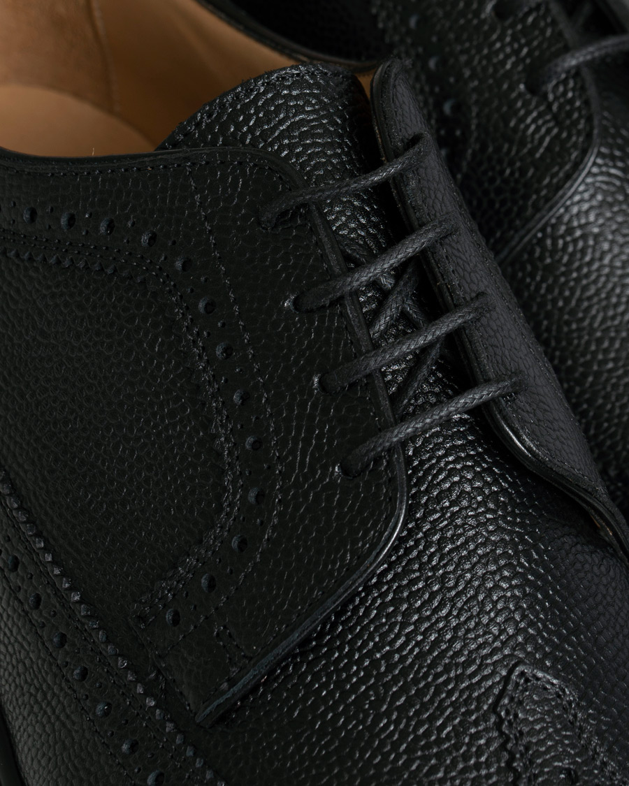 Homme | Thom Browne Lightweight Longwing Brogues Black | Thom Browne | Lightweight Longwing Brogues Black