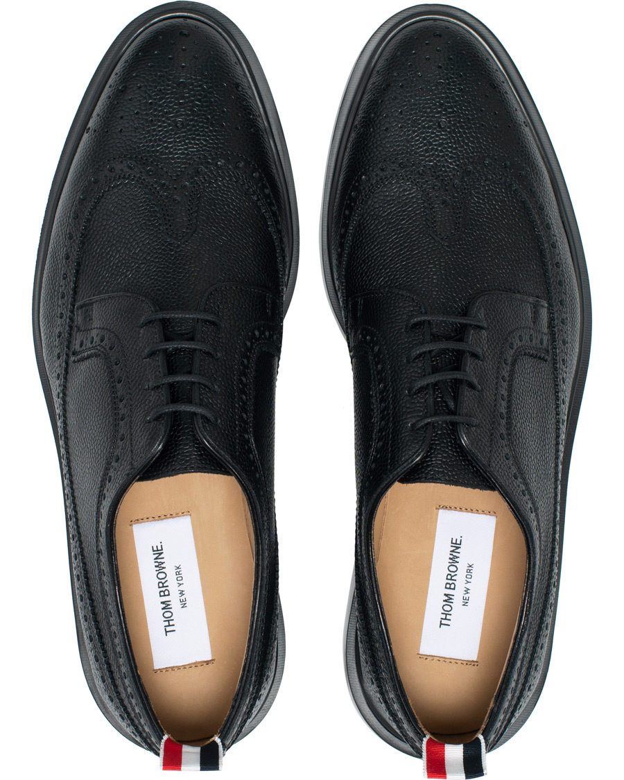 Homme | Thom Browne Lightweight Longwing Brogues Black | Thom Browne | Lightweight Longwing Brogues Black
