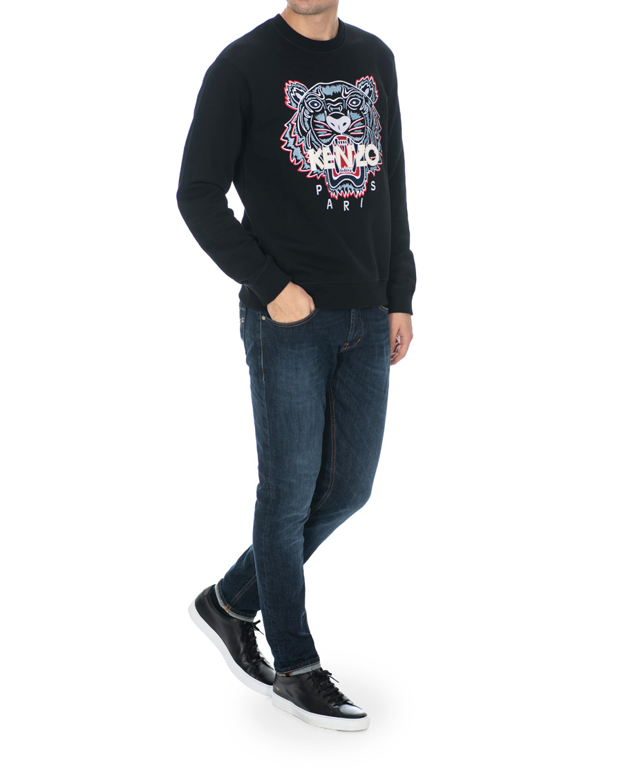 Heren | Truien | KENZO | Tiger Classic Crew Neck Sweatshirt Black