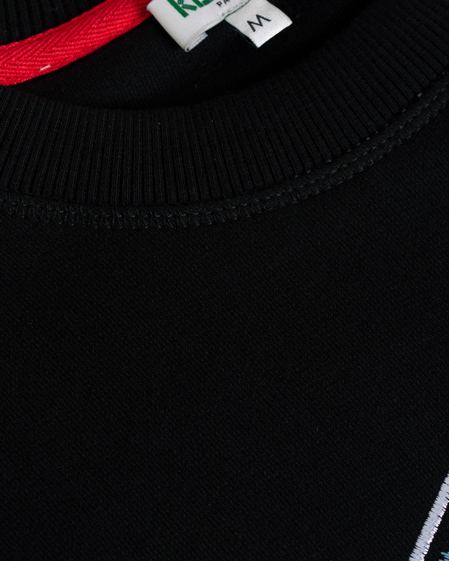 Heren | Truien | KENZO | Tiger Classic Crew Neck Sweatshirt Black