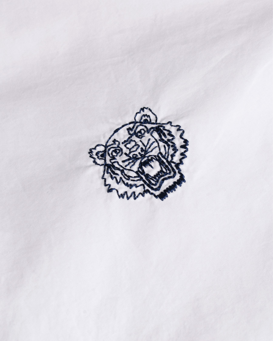 Homme | Chemises | KENZO | Casual Fit Crest Shirt White