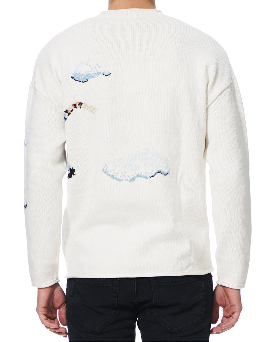 Heren | Truien | KENZO | Tiger Cloud Crew Neck Jumper Ecru