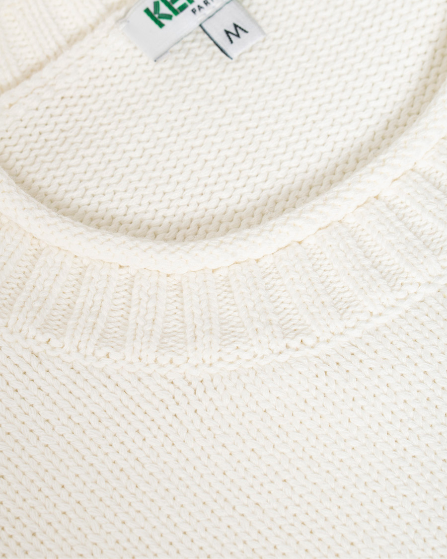 Heren | Truien | KENZO | Tiger Cloud Crew Neck Jumper Ecru