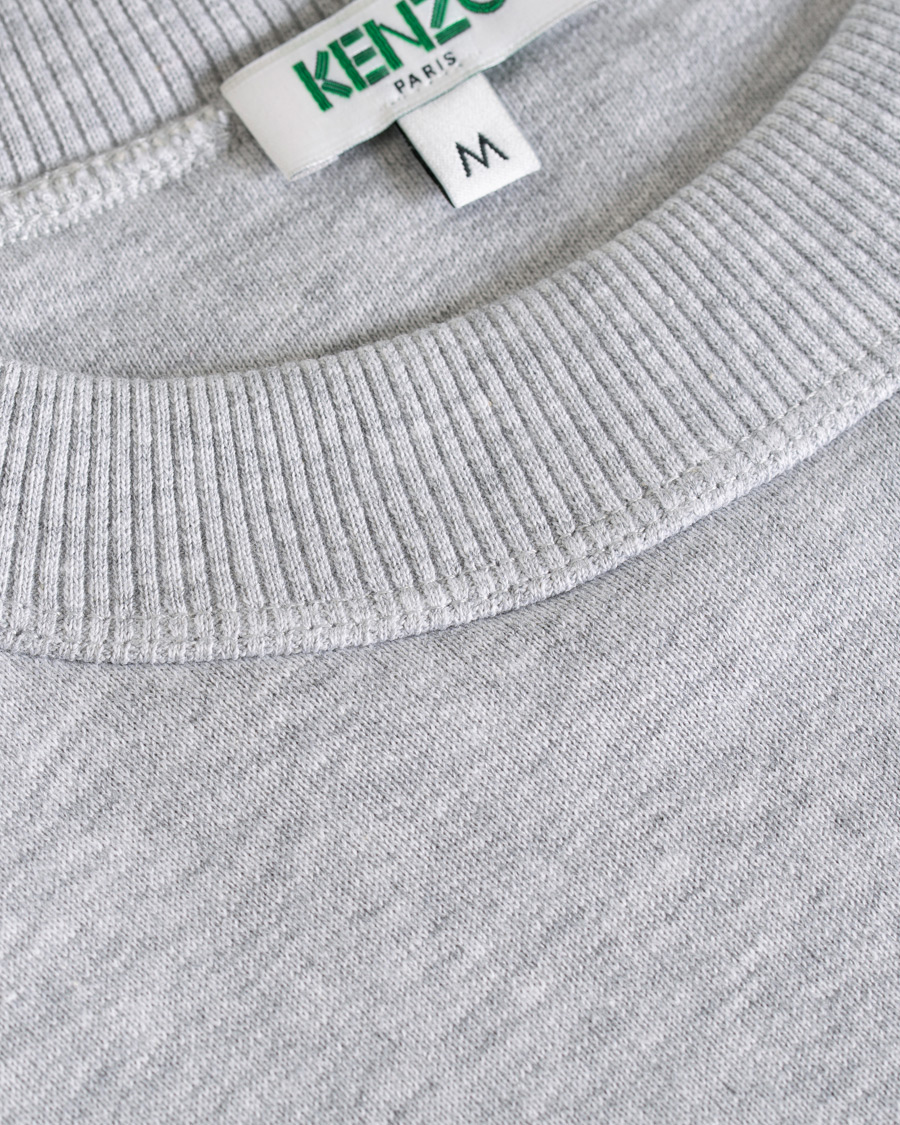 Homme | Pulls Et Tricots | KENZO | Paris Crew Neck Sweatshirt Grey Melange