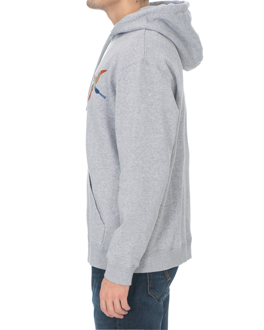 Homme | Pulls Et Tricots | Axel Arigato | Bird Hoodie Pale Grey Melange