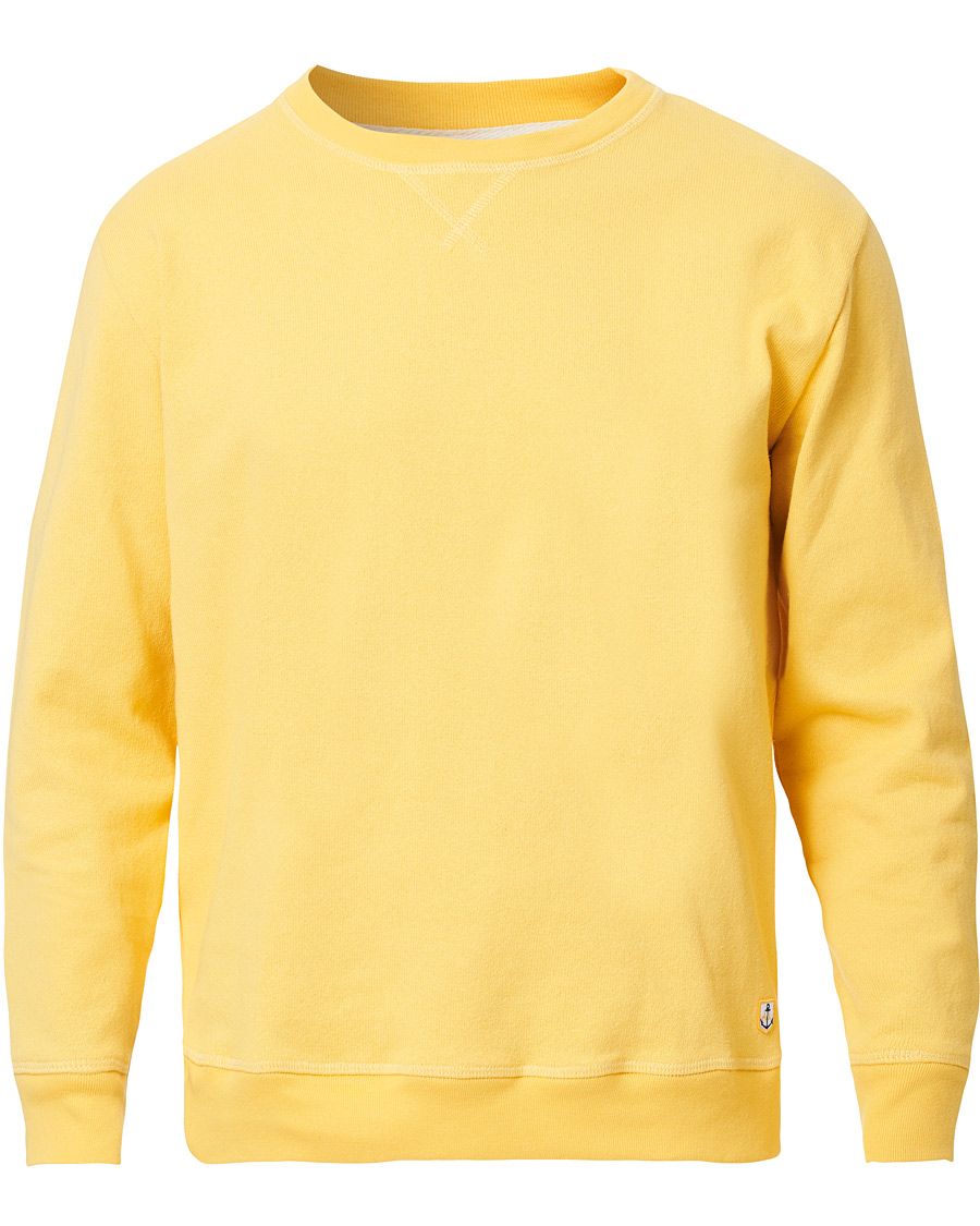 Homme | Pulls Et Tricots | Armor-lux | Cotton Sweatshirt Yellow