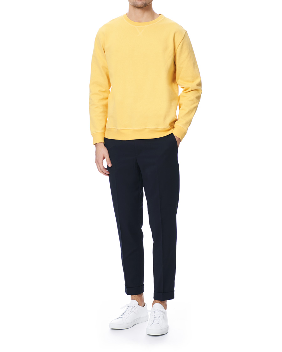 Homme | Pulls Et Tricots | Armor-lux | Cotton Sweatshirt Yellow