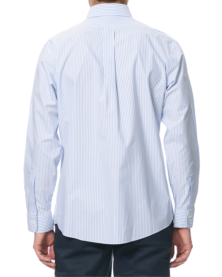 Homme | Chemises | Brooks Brothers | Regent Fit Non Iron Stripe Shirt Light Blue