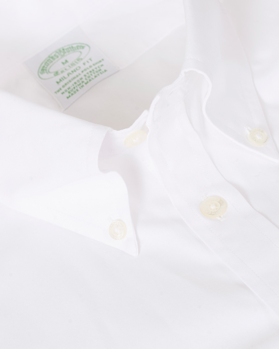 Homme | Chemises | Brooks Brothers | Milano Fit Non Iron Button Down Shirt White