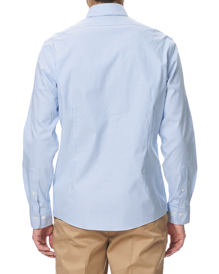 Homme | Chemises | Brooks Brothers | Milano Fit Non Iron Striped Shirt Light Blue