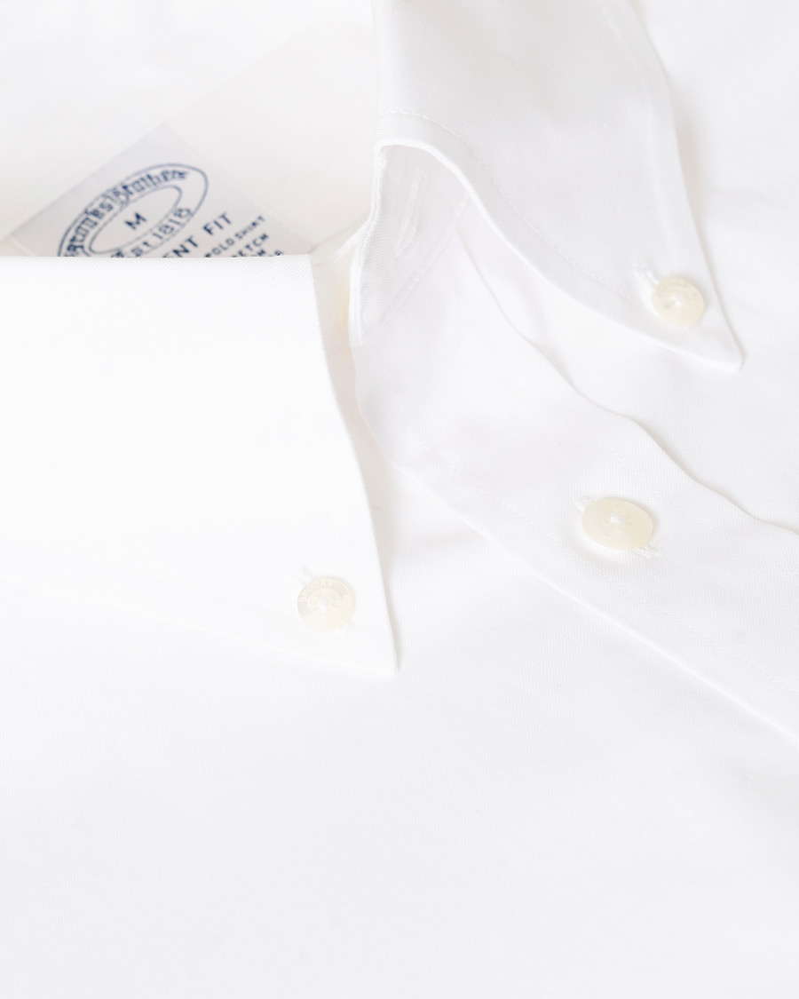 Heren | Overhemden | Brooks Brothers | Regent Fit Non Iron Button Down Shirt White