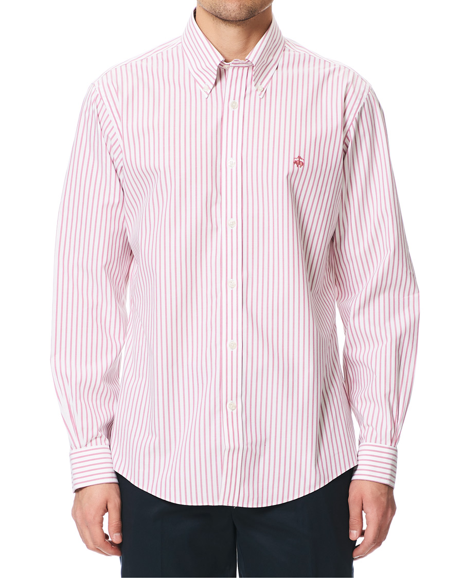 Homme | Chemises | Brooks Brothers | Regent Fit Non Iron Sport Button Down Shirt Red