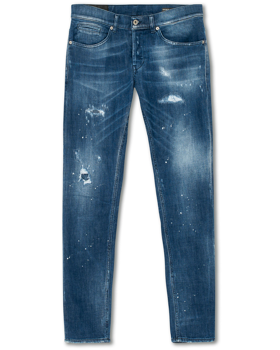 Homme | Jeans | Dondup | George Jeans Destroyed Blue