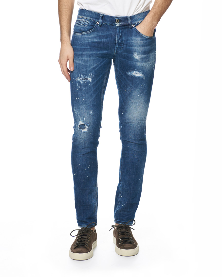 Homme | Jeans | Dondup | George Jeans Destroyed Blue