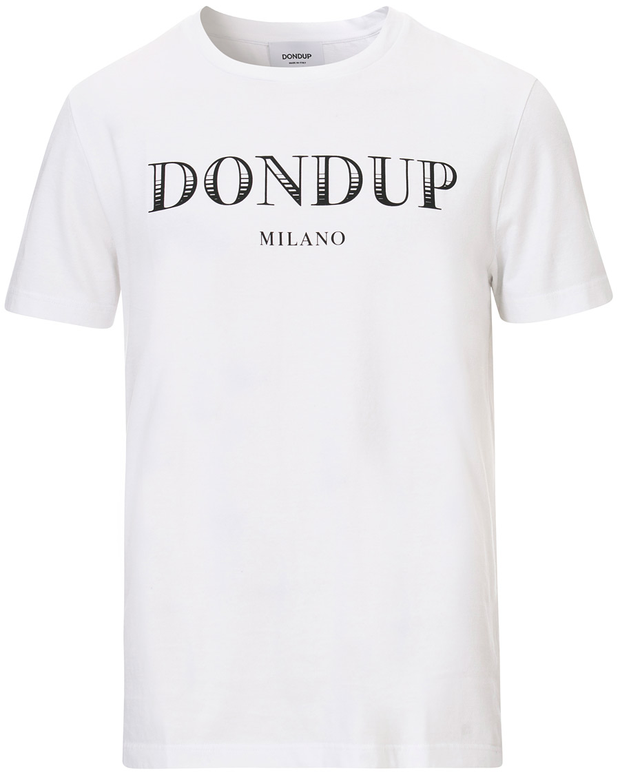 Homme | T-shirts | Dondup | T-Shirt Logo White