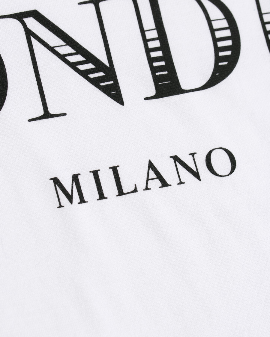 Homme | T-shirts | Dondup | T-Shirt Logo White