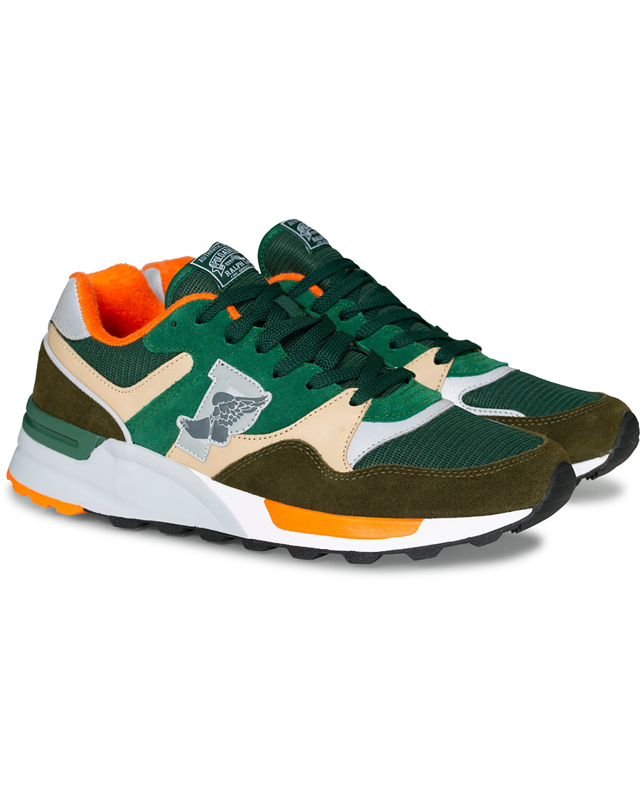 Heren | Polo Ralph Lauren Trackster Vars Sneakers Deep Olive | Polo Ralph Lauren | Trackster Vars Sneakers Deep Olive