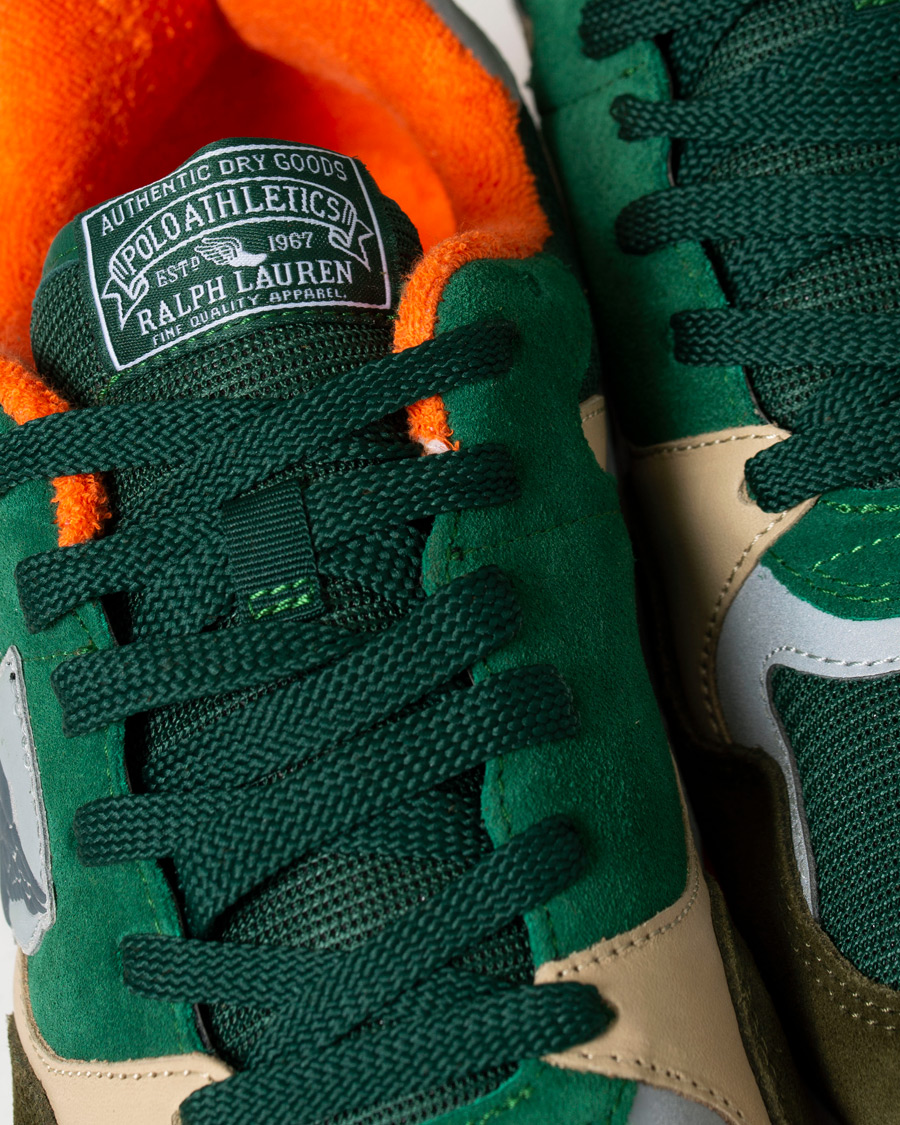 Heren | Polo Ralph Lauren Trackster Vars Sneakers Deep Olive | Polo Ralph Lauren | Trackster Vars Sneakers Deep Olive