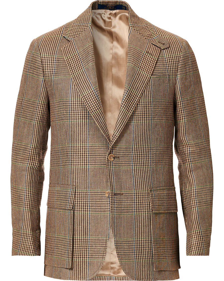 Homme | Blazers | Polo Ralph Lauren | RL 67 Glencheck Blazer Brown