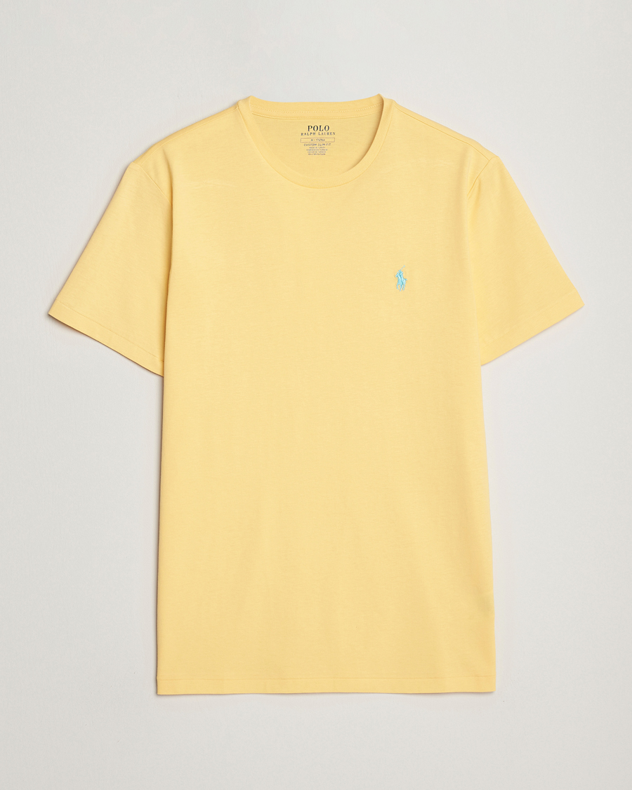 Heren | T-shirts | Polo Ralph Lauren | Crew Neck T-shirt Corn Yellow