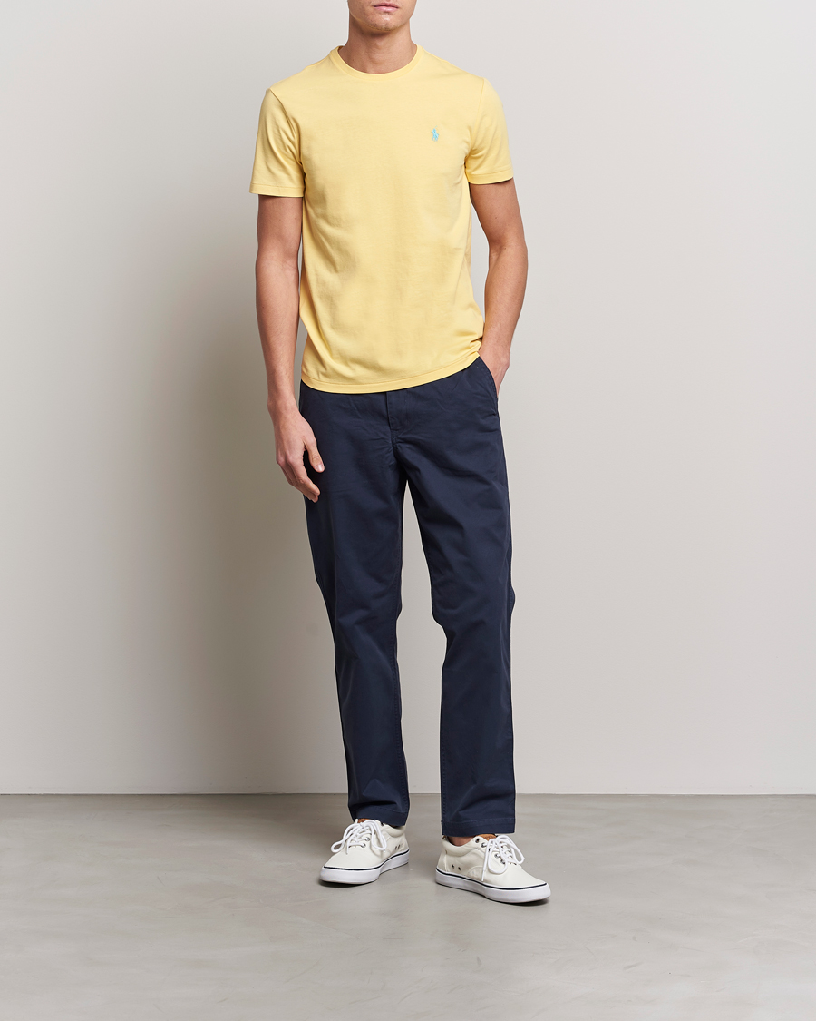 Heren | T-shirts | Polo Ralph Lauren | Crew Neck T-shirt Corn Yellow