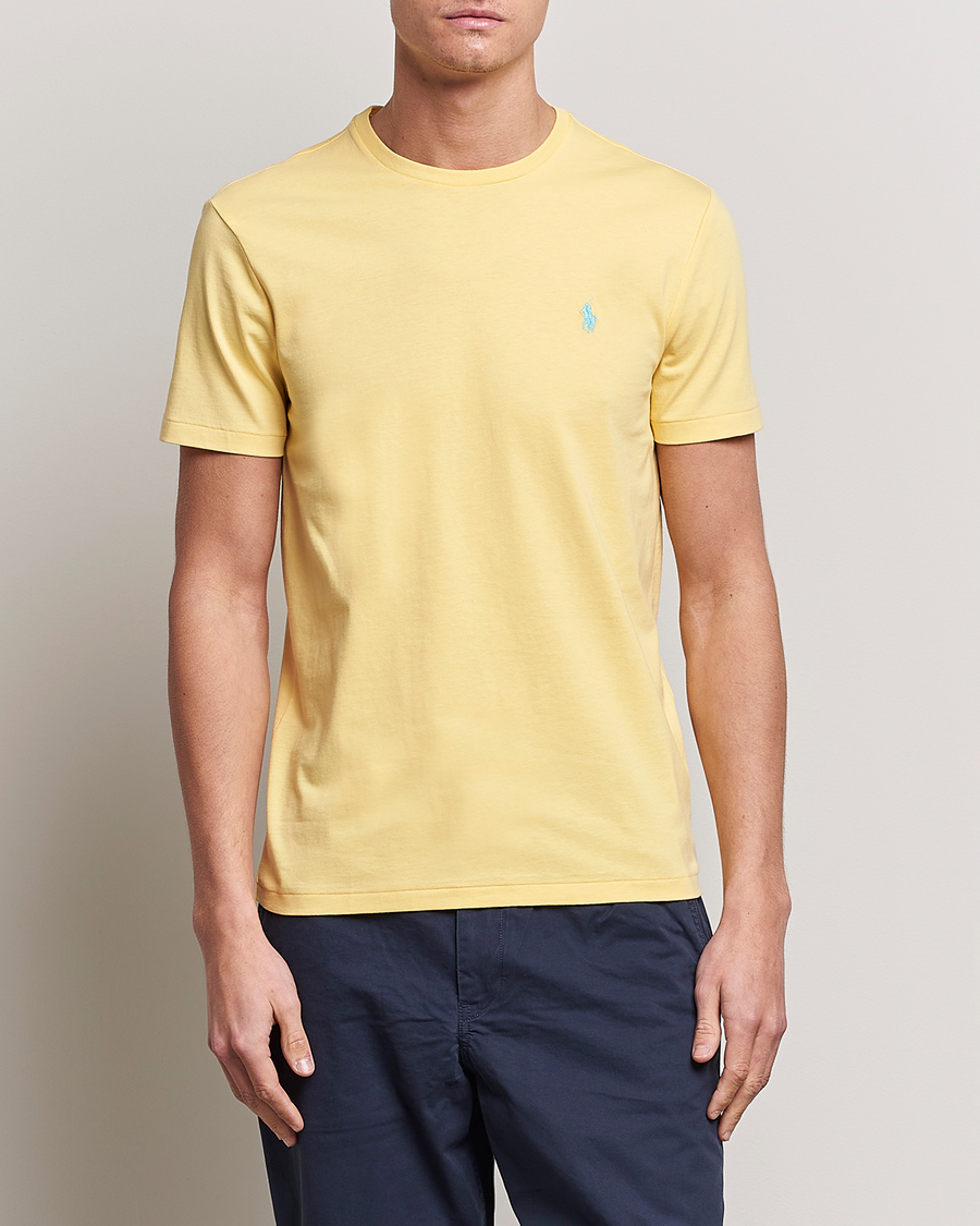 Heren | T-shirts | Polo Ralph Lauren | Crew Neck T-shirt Corn Yellow