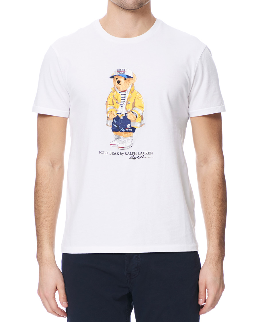 Homme | T-shirts | Polo Ralph Lauren | Bear Crew Neck Tee White