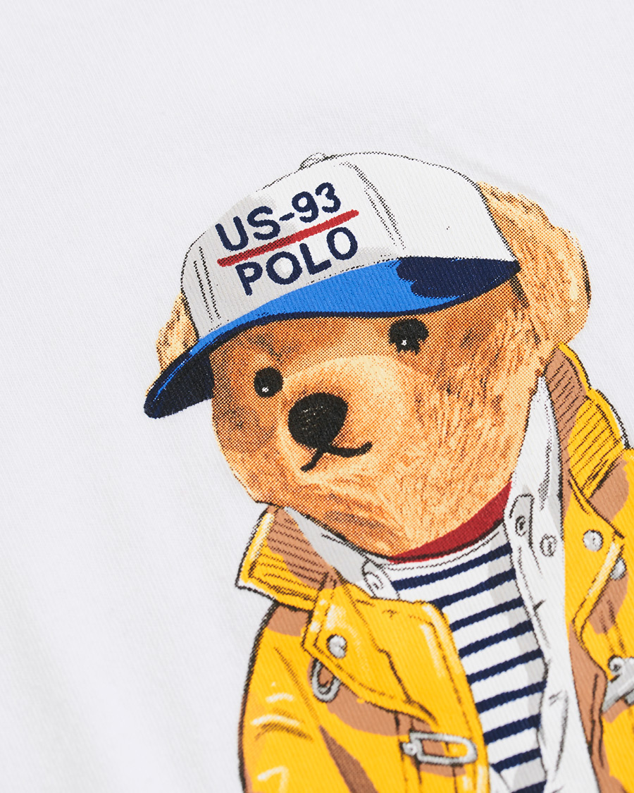 Homme | T-shirts | Polo Ralph Lauren | Bear Crew Neck Tee White