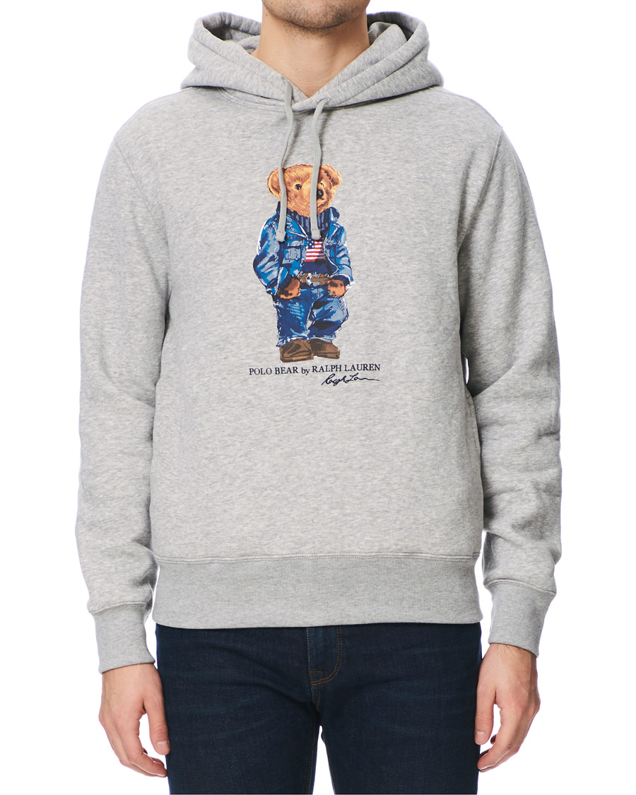 Homme | Pulls Et Tricots | Polo Ralph Lauren | Bear Hoodie Andover Heather