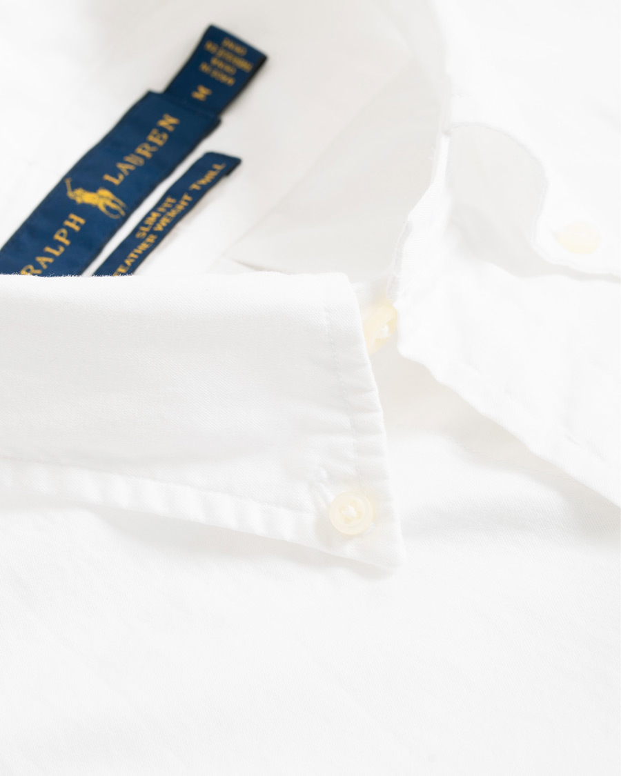 Homme | Chemises | Polo Ralph Lauren | Slim Fit Featherweight Twill Shirt White