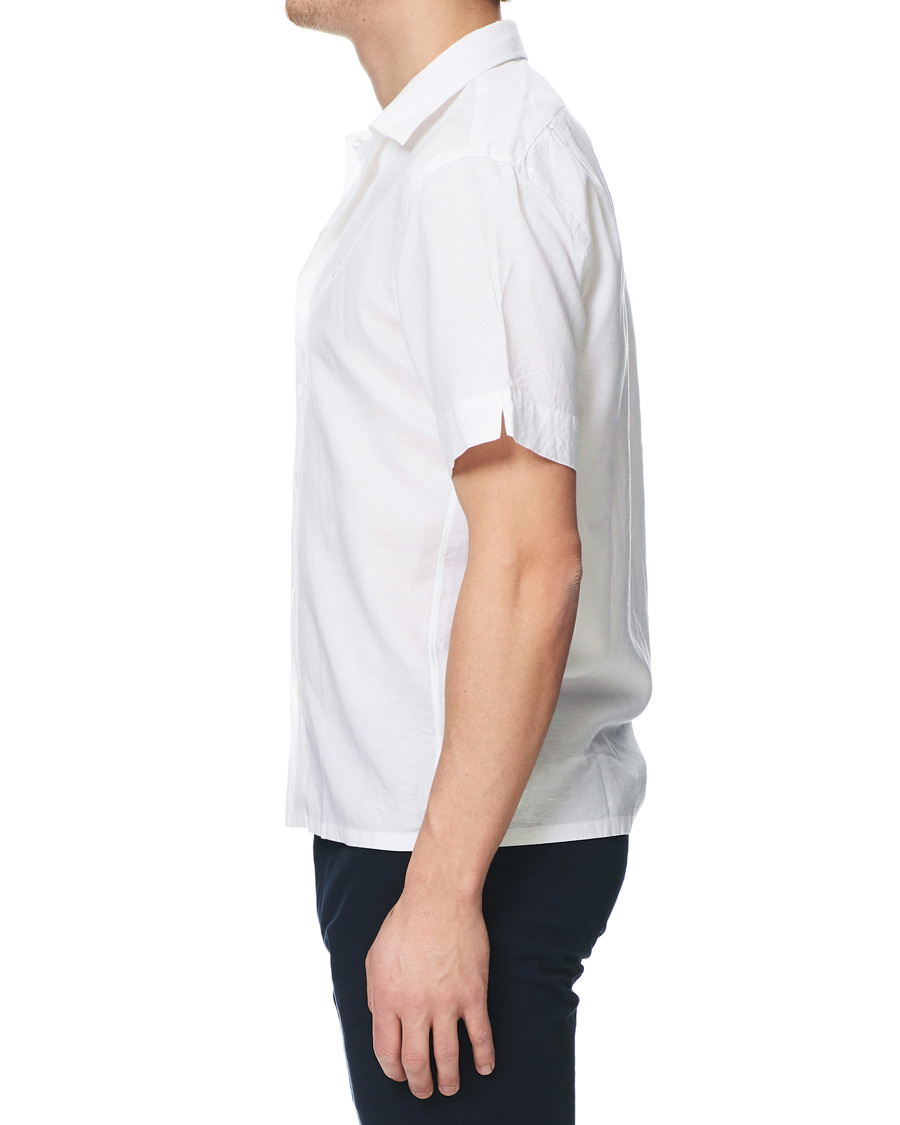 Heren | Overhemden | Polo Ralph Lauren | Custom Fit Camp Collar Short Sleeve Shirt White