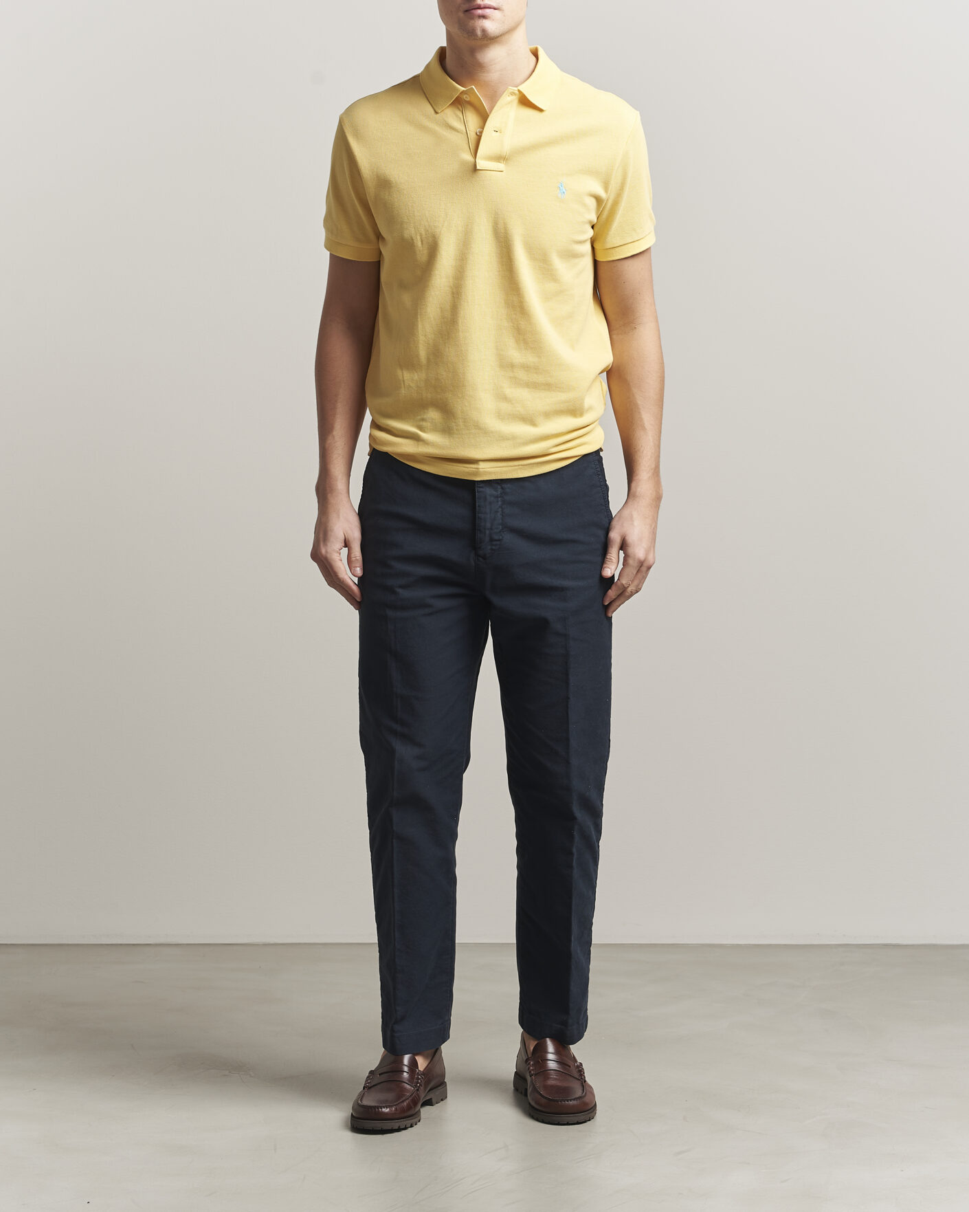 Homme | Polos | Polo Ralph Lauren | Slim Fit Polo Empire Yellow