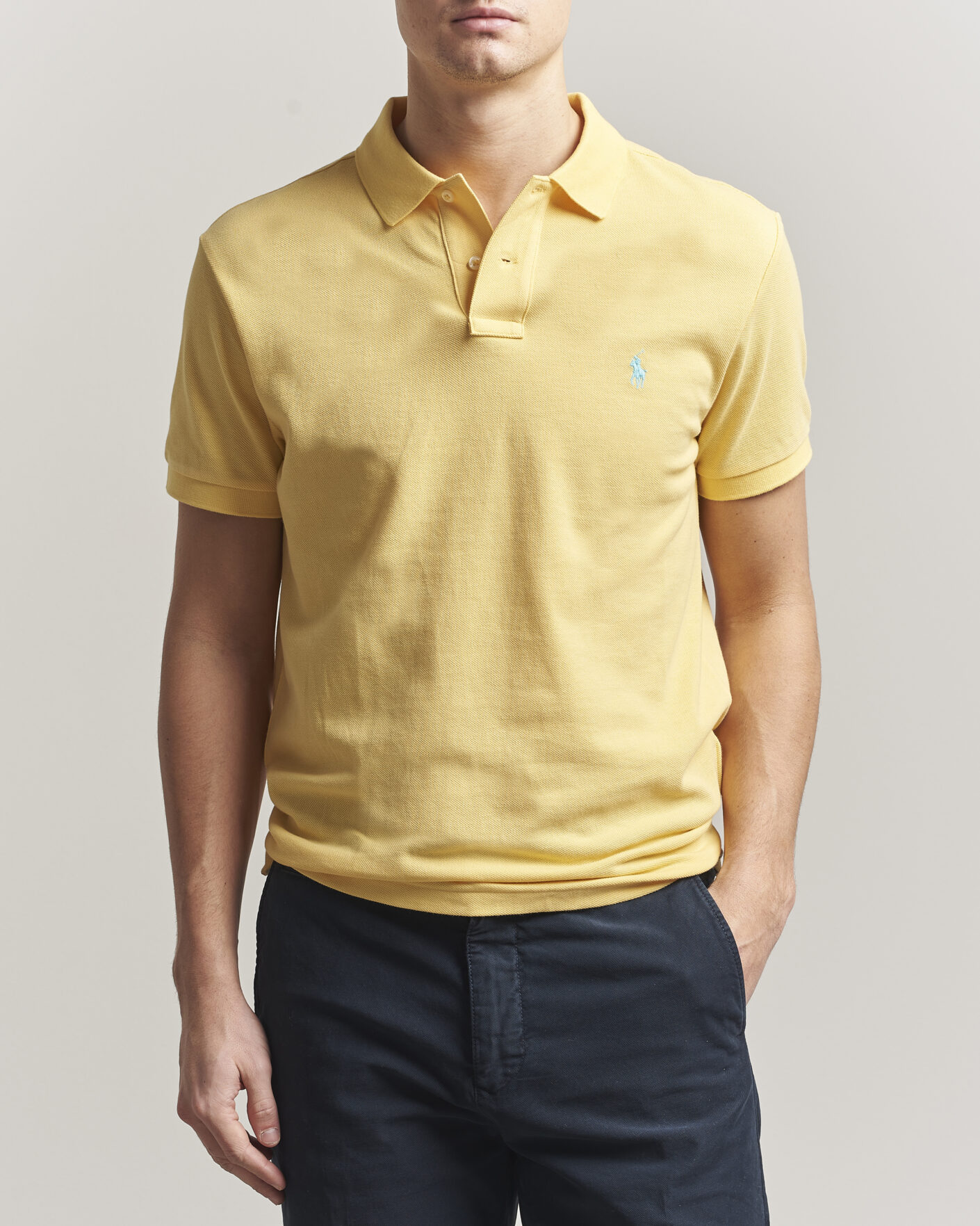Homme | Polos | Polo Ralph Lauren | Slim Fit Polo Empire Yellow